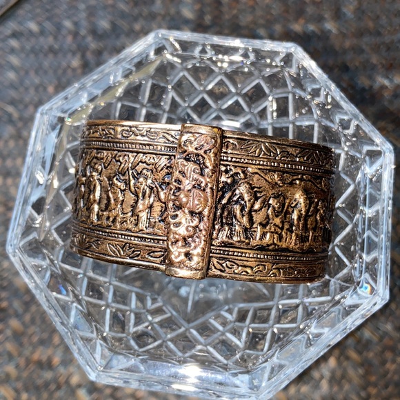 Amy Kahn Russell Solid Bronze Tribal Cuff - Picture 5 of 13